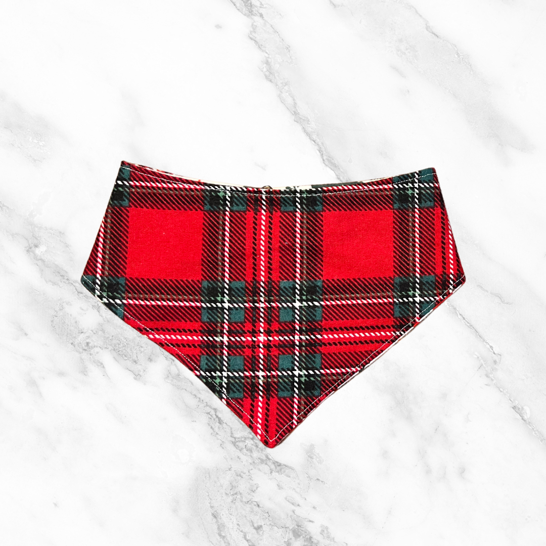 Snap Bandanna | Winter Collection | Flannel Fabric