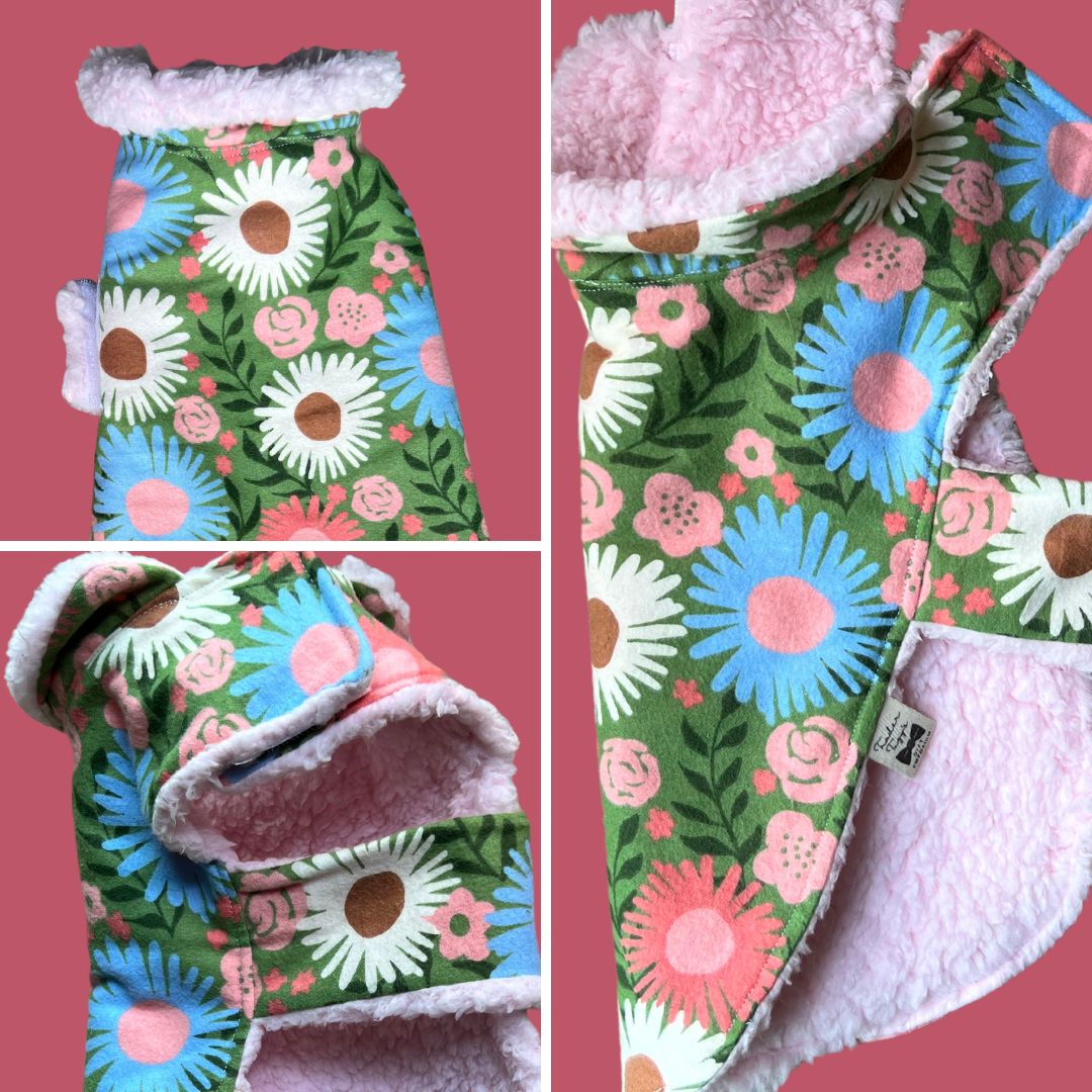 Sherpa Lined Jacket | Floral Collection